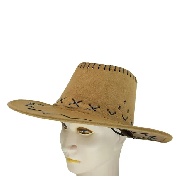 Beige_Western_Cowboy_Style_Summer_Hat_For_Boys
