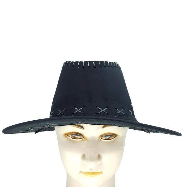 Black_Western_Cowboy_Style_Summer_Hat_For_Boys
