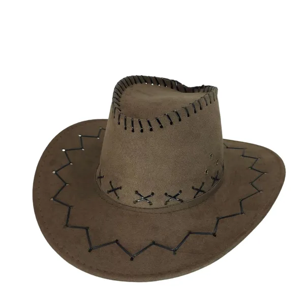 Brown_Western_Cowboy_Style_Summer_Hat_For_Boys