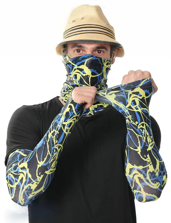 Multicolor_Moisture_Wicking_Sports_Compression_Sleeves