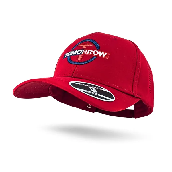 Maroon_Adjustable,_Breathable_Baseball_Cap_For_Men_&_Women