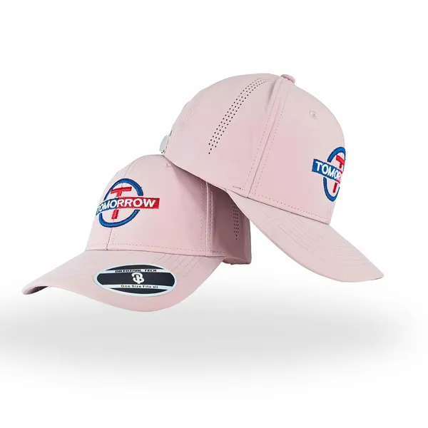Pink_Adjustable,_Breathable_Baseball_Cap_For_Men_&_Women