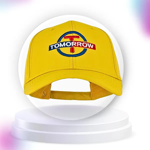 Yellow_Adjustable,_Breathable_Baseball_Cap_For_Men_&_Women