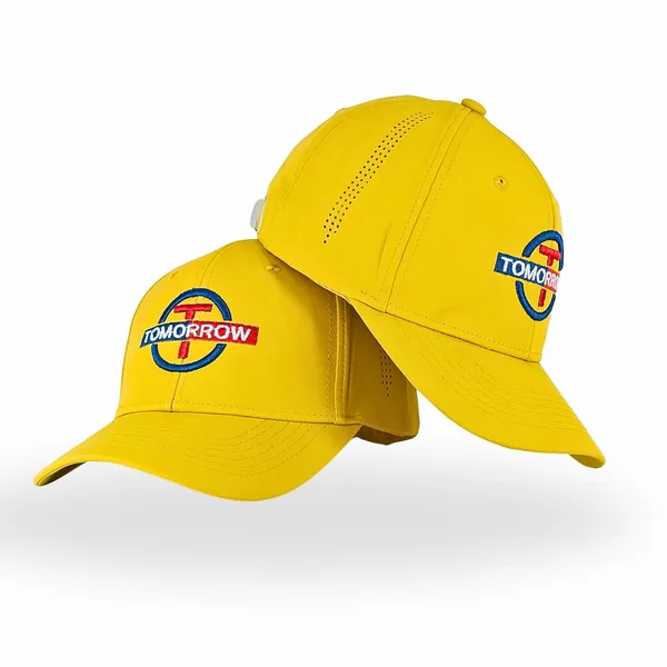 Yellow_Adjustable,_Breathable_Baseball_Cap_For_Men_&_Women