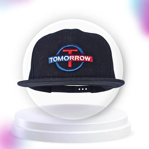 Black_Adjustable_Classic_Flat_Brim_Hip-Hop_Classic_Snapback_Cap_For_Men