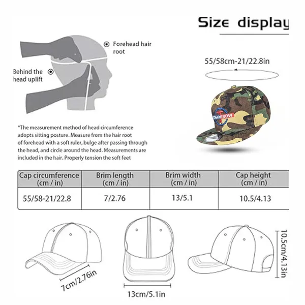 Multicolor_Adjustable_Classic_Flat_Brim_Hip-Hop_Classic_Snapback_Cap_For_Men