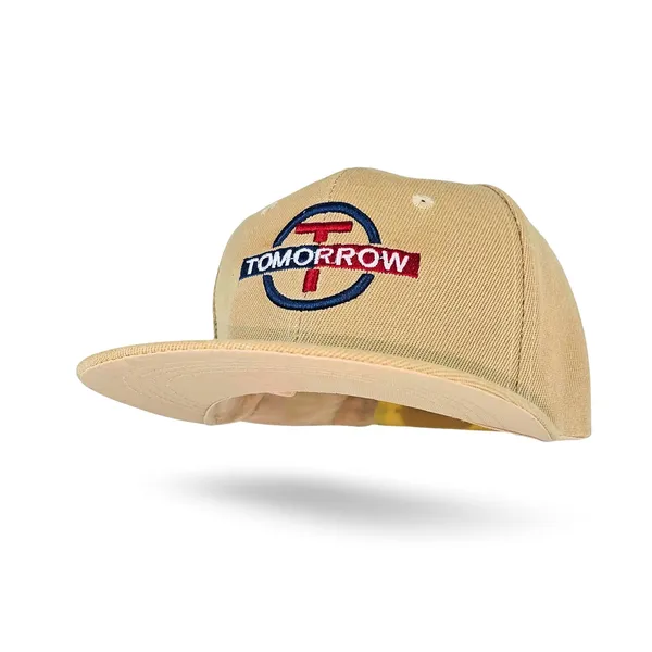 Khakhi_Adjustable_Classic_Flat_Brim_Hip-Hop_Classic_Snapback_Cap_For_Men