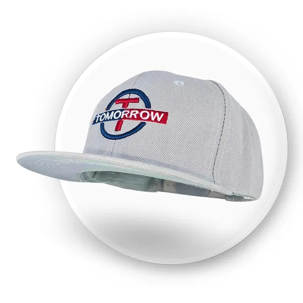 Silver_Adjustable_Classic_Flat_Brim_Hip-Hop_Classic_Snapback_Cap_For_Men