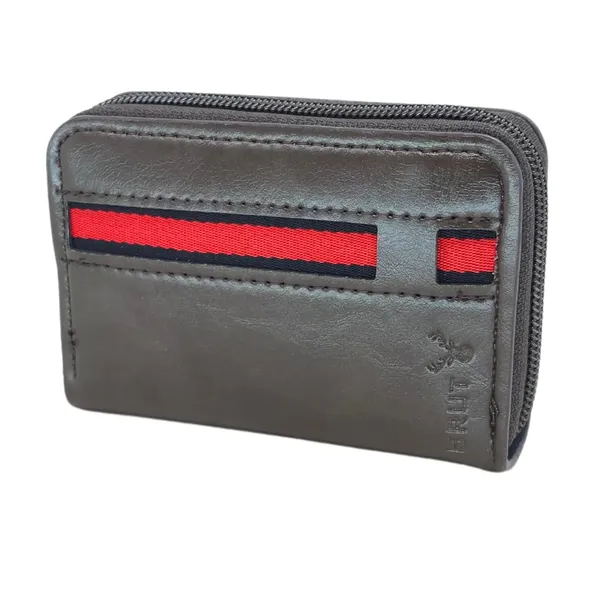 Brown_Pu_Leather_9_Slot_Slim_Rfid_Blocking_Wallet_With_Zipper_Closure