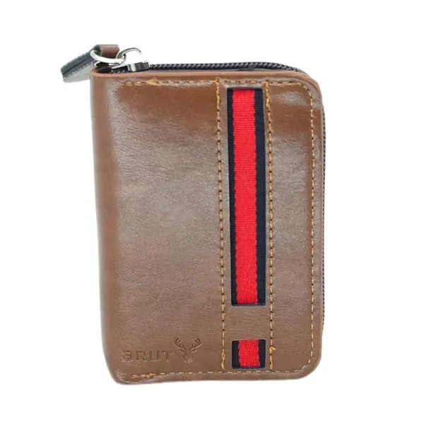 Coffee_Pu_Leather_9_Slot_Slim_Rfid_Blocking_Wallet_With_Zipper_Closure