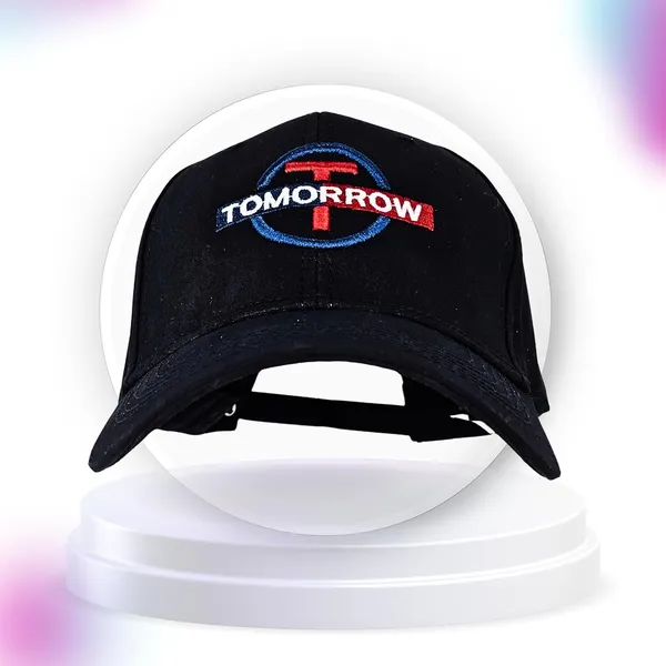 Black_Embroidered_Comfortable_&_Trendy_Adjustable_Baseball_Cap_For_Men_&_Women