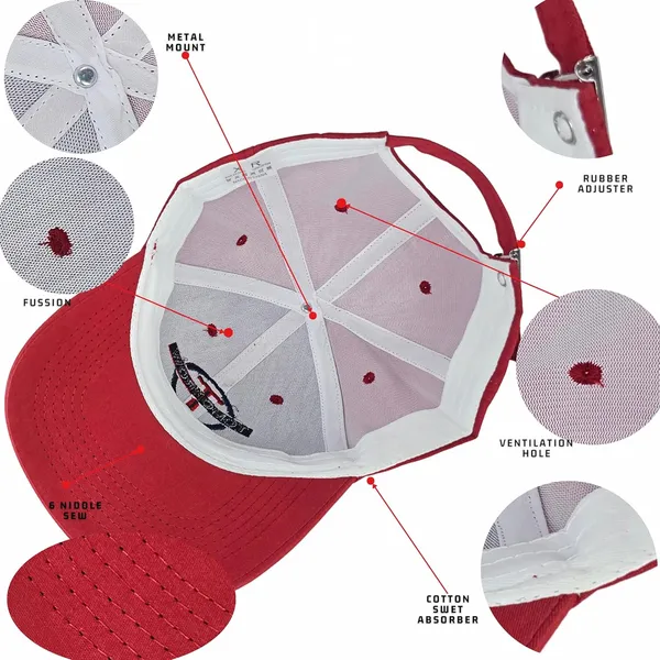 Red_Embroidered_Comfortable_&_Trendy_Adjustable_Baseball_Cap_For_Men_&_Women