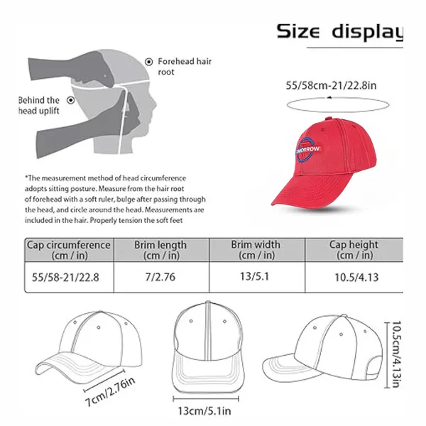 Red_Embroidered_Comfortable_&_Trendy_Adjustable_Baseball_Cap_For_Men_&_Women