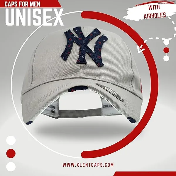 Silver_Yankees_Fitted_Hat_Baseball_Caps_For_Men_&_Women
