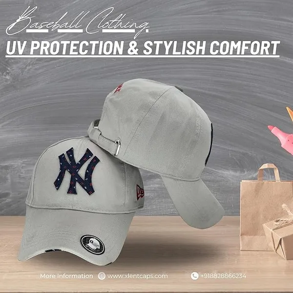 Silver_Yankees_Fitted_Hat_Baseball_Caps_For_Men_&_Women