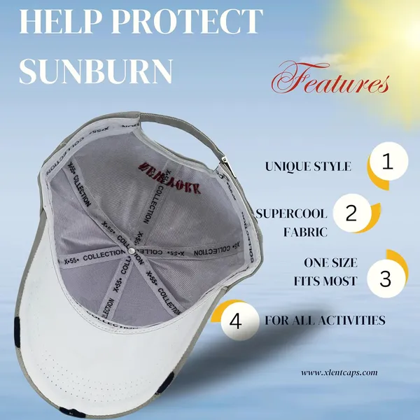 Cream_Dark_Embroidered_Patch_Cotton_UV_Protection_Fashionable_Hat_For_Women_And_Girs