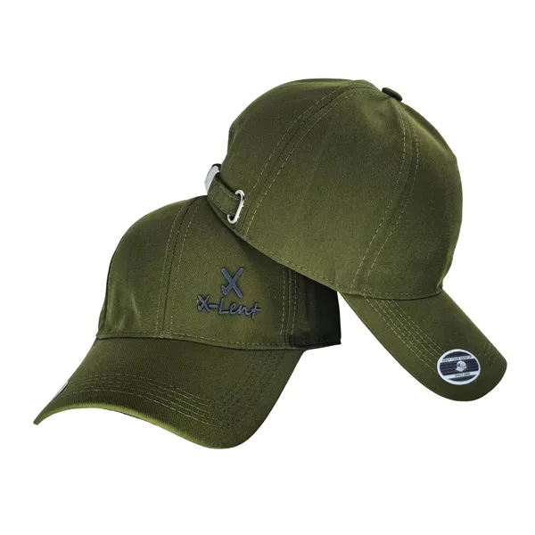 Dark_Green_Adjustable_Buckle_Cap_For_Men_And_Women