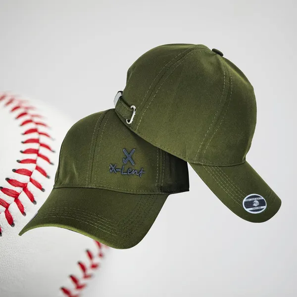 Dark_Green_Adjustable_Buckle_Cap_For_Men_And_Women