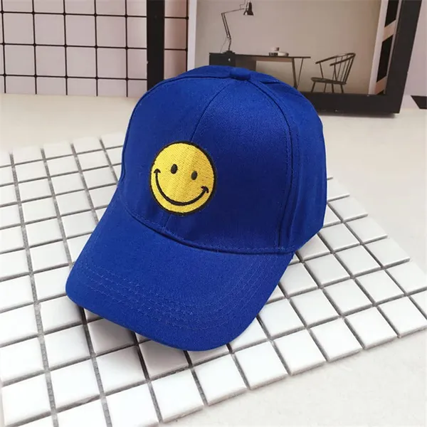 Blue_Cotton_Adjustable_Smile_Cap_Smile_Caps_For_Men_&_Women