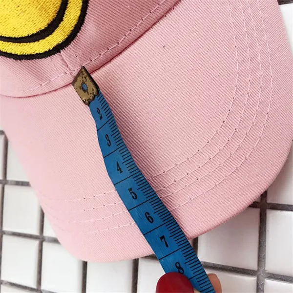 Pink_Cotton_Adjustable_Smile_Cap_Smile_Caps_For_Men_&_Women