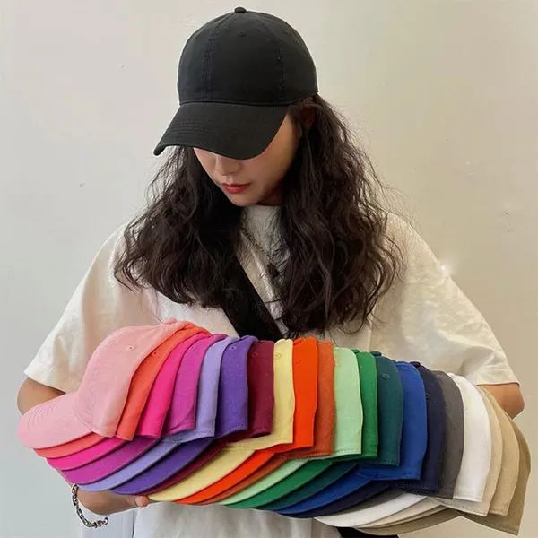 Black_Plain_Baseball_Caps_For_Women