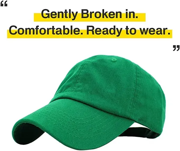 Green_Original_Classic_Low_Profile_Cotton_Stylish_Hat_For_Men_&_Women