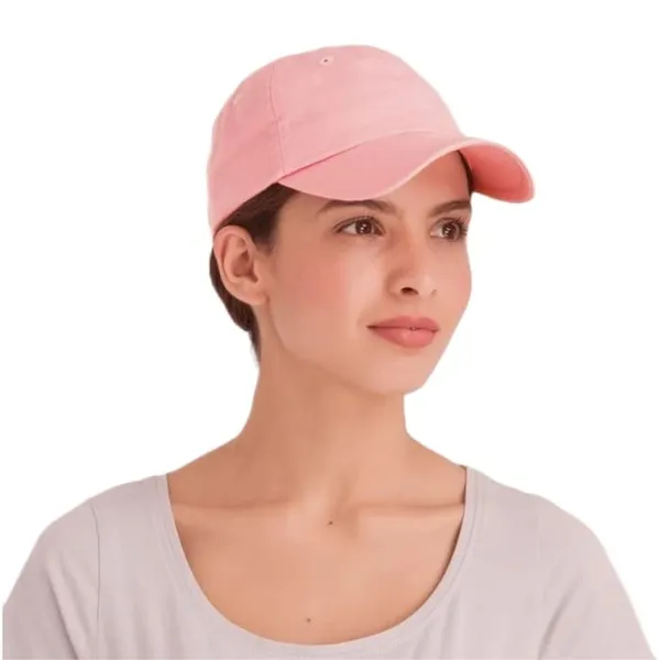 Pink_Cotton_Stylish_Baseball_Cap_For_Women