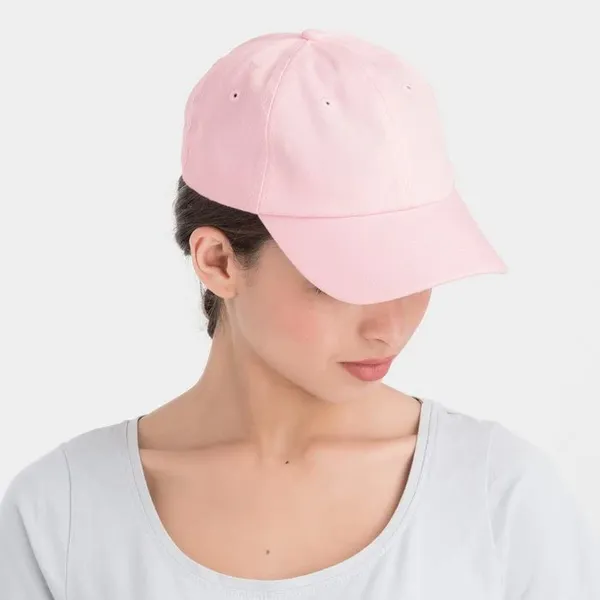 Pink_Cotton_Stylish_Baseball_Cap_For_Women