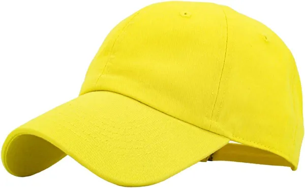 Yellow_Original_Classic_Low_Profile_Cotton_Stylish_Hat_For_Men_&_Women