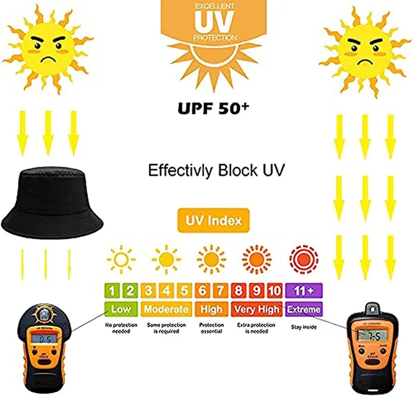Black_Womens_Cotton_Wide_Brim_Sun_Hats