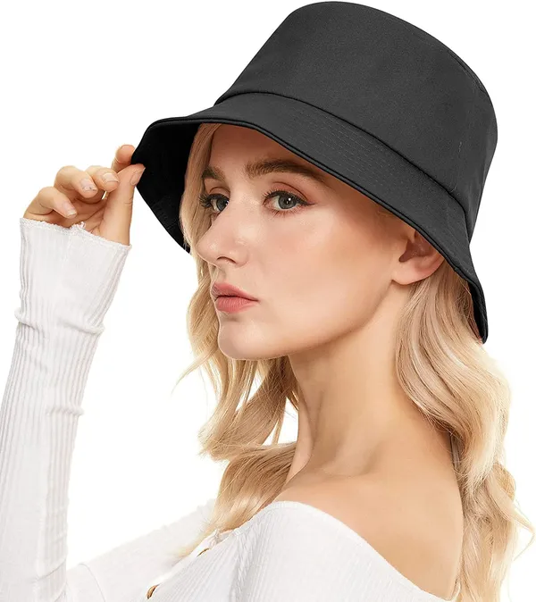 Black_Unisex_Athletic_Sun_Hat_With_UV_Protection