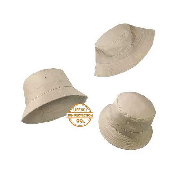 Khakhi_Cotton_Wide_Brim_Sun_Hats_For_Men_&_Women