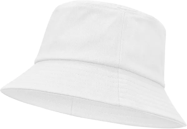 White_Unisex_Athletic_Sun_Hat_With_UV_Protection