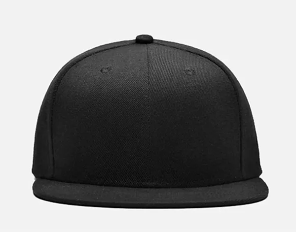 Black_Plain_Adjustable_Hip_Hop_Caps_For_Men_&_Women