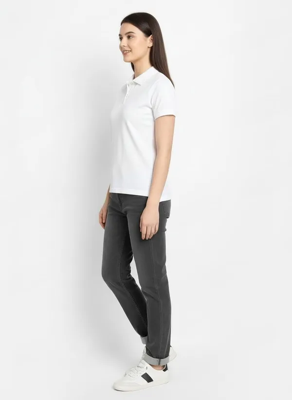MiracleMonk_Women’s_White_Polo_T-Shirt_-_Stylish_&_Comfortable_Casual_Wear