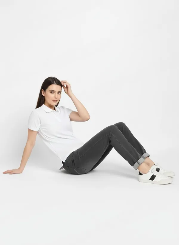 MiracleMonk_Women’s_White_Polo_T-Shirt_-_Stylish_&_Comfortable_Casual_Wear