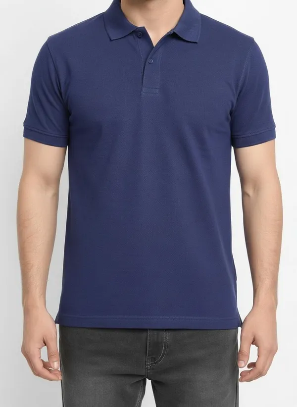MiracleMonk_Men’s_Royal_Blue_Polo_T-Shirt_-_Stylish_&_Comfortable_Casual_Wear