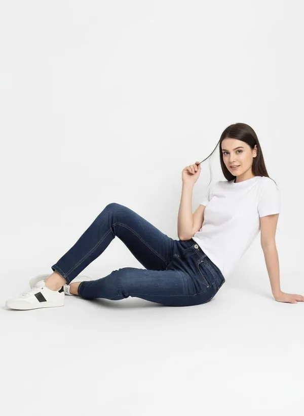 MiracleMonk_Women’s_White_Round_Neck_Regular_T-Shirt_-_Premium_Casual_Wear