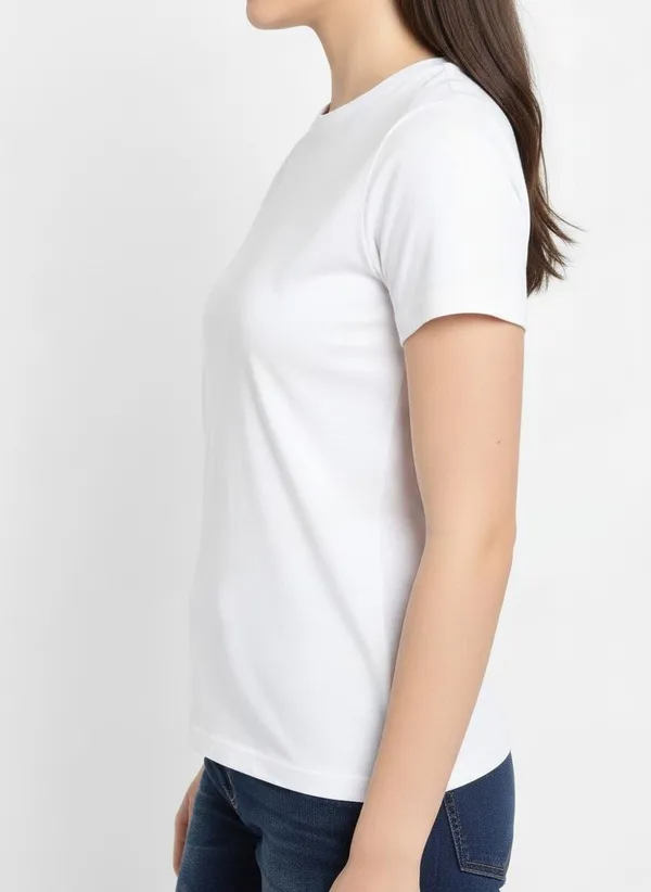 MiracleMonk_Women’s_White_Round_Neck_Regular_T-Shirt_-_Premium_Casual_Wear