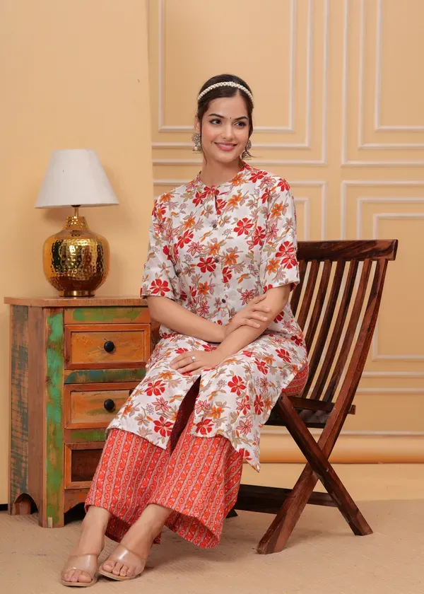 Orange_Pure_Cotton_Slip_Slub_Foil_Print_A-Line_Suit_Set_–_Premium_Quality_Cotton_Outfit