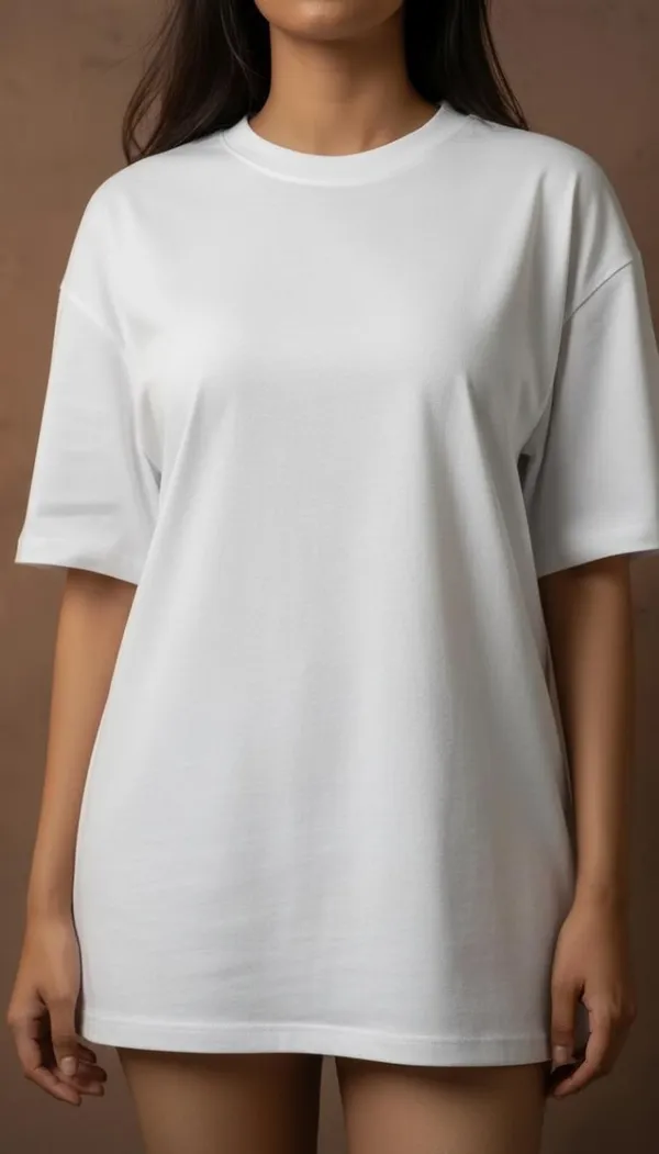 MiracleMonk_Women’s_White_Oversized_T-Shirt_|_Relaxed_Fit_Minimal_Tee