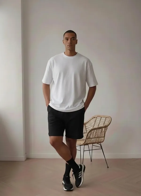 MiracleMonk_Men’s_White_Oversized_T-Shirt_|_Relaxed_Fit_Minimal_Tee