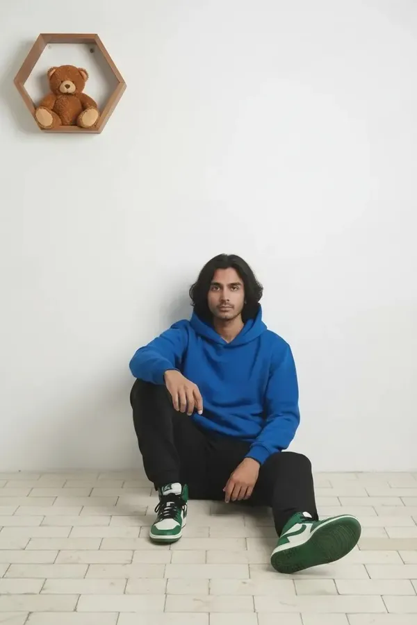 MiracleMonk_Men’s_Royal_Blue_Oversized_Hoodie_|_Relaxed_Fit_Minimal_Sweatshirt