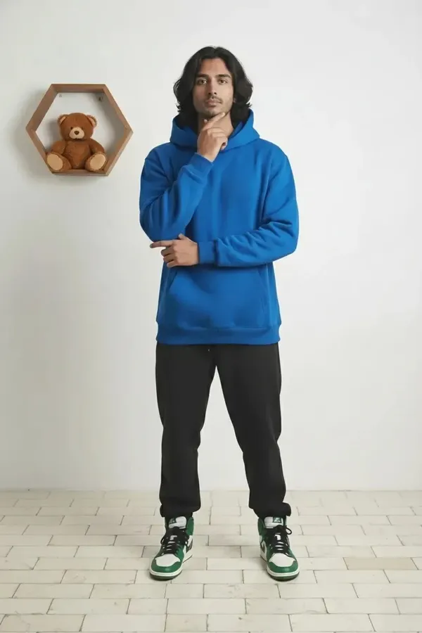 MiracleMonk_Men’s_Royal_Blue_Oversized_Hoodie_|_Relaxed_Fit_Minimal_Sweatshirt