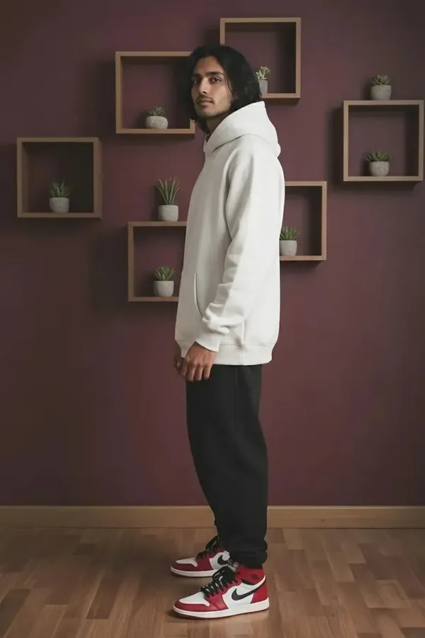 MiracleMonk_Men’s_White_Oversized_Hoodie_|_Relaxed_Fit_Minimal_Sweatshirt