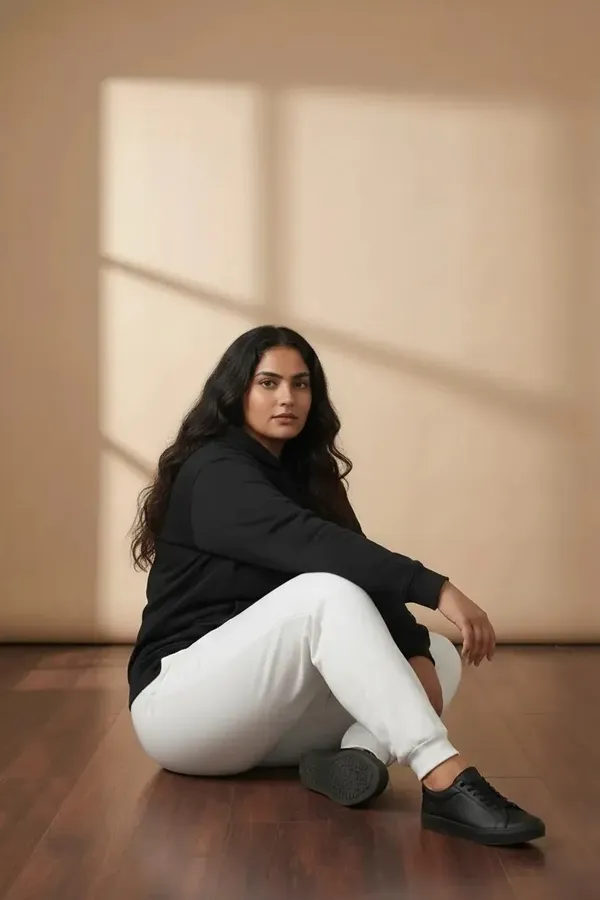 MiracleMonk_Women’s_Black_Oversized_Hoodie_|_Relaxed_Fit_Minimal_Sweatshirt