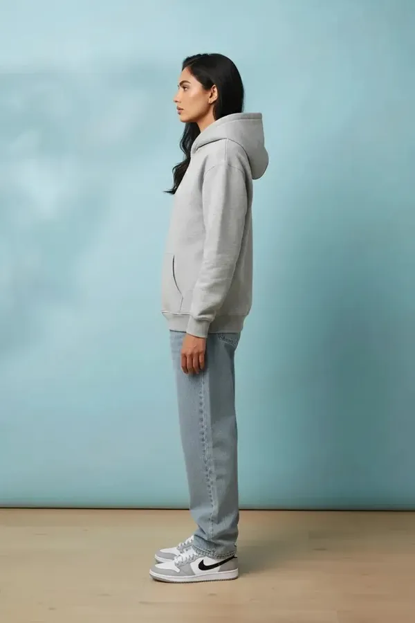 MiracleMonk_Women’s_Grey_Oversized_Hoodie_|_Relaxed_Fit_Minimal_Sweatshirt