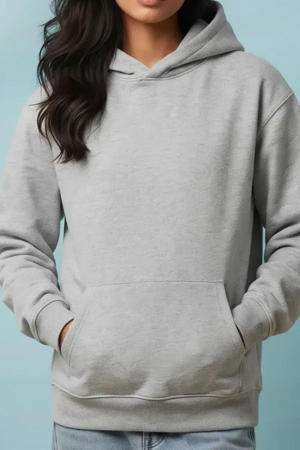 MiracleMonk_Women’s_Grey_Oversized_Hoodie_|_Relaxed_Fit_Minimal_Sweatshirt