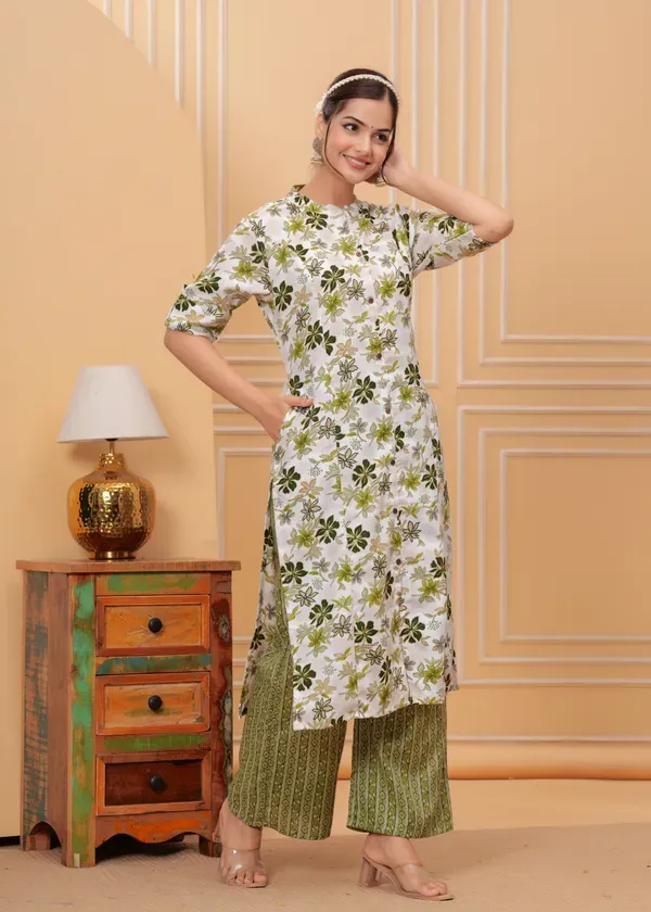 Green_Pure_Cotton_Slip_Slub_Foil_Print_A-Line_Suit_Set_–_Premium_Quality_Cotton_Outfit