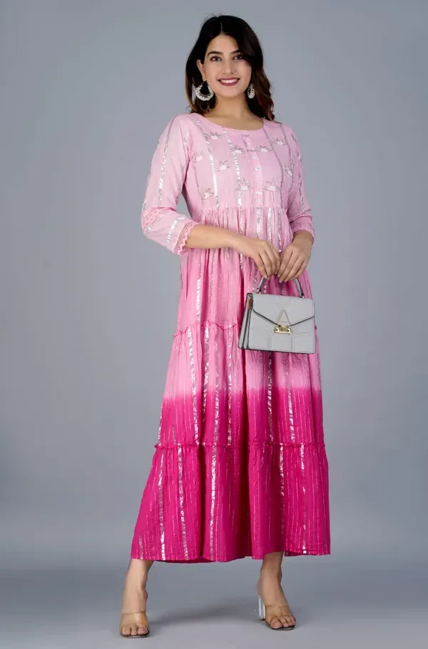 Pink_Cotton_With_Printed_Muslin_Foil_Foil_Print_Designer_Front_Cut_Kurti_With_Handwork_For_Women_&_Girls